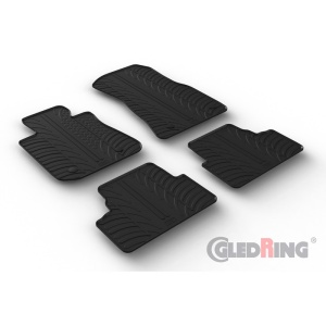 Set 4 Covorase Cauciuc dedicate BMW i4 G26 Liftback (5door) 11.2021 (ele