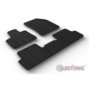 Set 5 Covorase Cauciuc dedicate DS7 Crossback (SUV) 01.2018-> /rubber ma