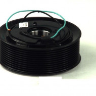 Set bobina, fulie si ambreiaj compresor A/C DENSO 7SBU16C 24V MERCEDES 11pk 135mm - Img 2