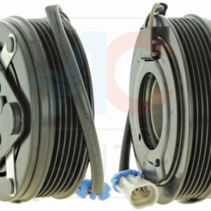 Set bobina, fulie si ambreiaj compresor A/C SANDEN SD6V12 6pk 105mm Opel Astra G, Combo, Corsa C, Corsa D, Meriva A, Zafira A, Zafira B 1.7D/2.0D/2.2D 02.98-