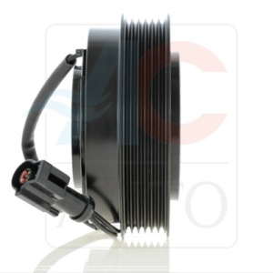 Set bobina, fulie si ambreiaj compresor AC HALLA HCC HS18 6PK 118mm Kia Sportage II - Img 2