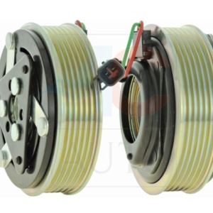 Set bobina, fulie si ambreiaj compresor AC SANDEN SD7C16 SD7V16 6PK 109mm Ford Transit 2.2 TDCi (2006-2014)