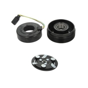 Set bobina, fulie si ambreiaj compresor AC SANDEN SD7V16 6pk 120mm Skoda Octavia I - Img 3
