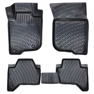 Set Covorase Auto Cauciuc UMBRELLA Dedicate MITSUBISHI L200 / TRITON BLIZZARD - TORNADO - STORM 2019-