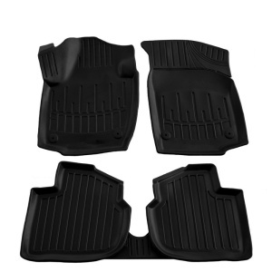 Set Covorase Auto Cauciuc UMBRELLA Dedicate SKODA RAPID (2012-2019) - Img 2