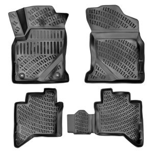 Set Covorase Auto Cauciuc UMBRELLA Dedicate TOYOTA HILUX VIII 2015- - Img 2