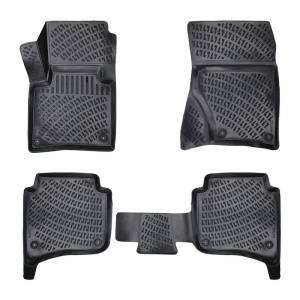 Set Covorase Auto Cauciuc UMBRELLA Dedicate VW TOUAREG II (7P) CLIMA 4 ZONE 2010-2018 - Img 2