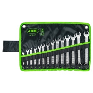 SET DE 14 CHEI COMBINATE - FINISAJ CROM JBM