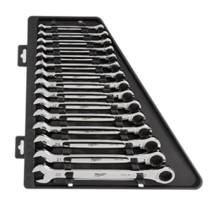 Set de chei combinate cu clichet Maxbite™ metric, 15buc 8-22mm
