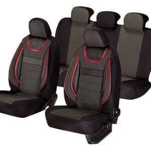SET HUSE SCAUN DYNAMIC NEGRU