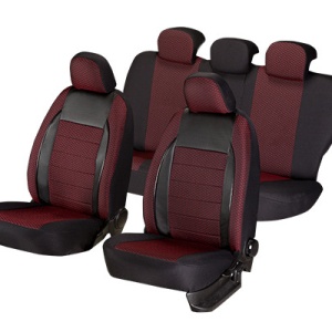 SET HUSE SCAUN ELEGANCE ROSU