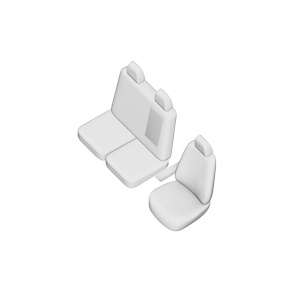 SET HUSE SCAUN UMBRELLA PENTRU IVECO DAILY (2+1) 2014- - Img 2