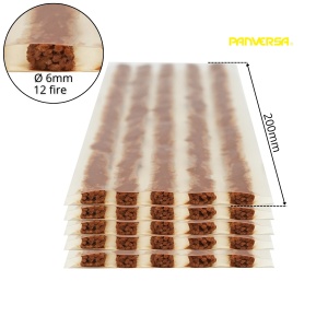 Snur vulcanizare 25buc. 200mm 12 fire S-200