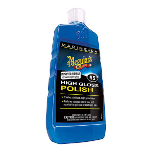 Solutie polish luciu puternic ambarcatiuni si rulote Marine/RV High Gloss Polish MEGUIARS 473ml M4516