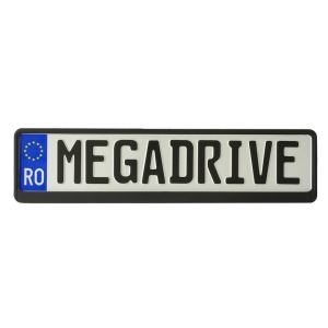 SUPORT NUMAR INMATRICULARE MEGA DRIVE RIGLETA TIP 1 SET 2 BUC - Img 4