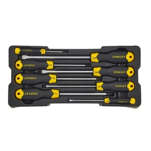 Șurubelniță STANLEY® TRANSMODULE SYSTEM™ Cushion Grip, 8 buc.