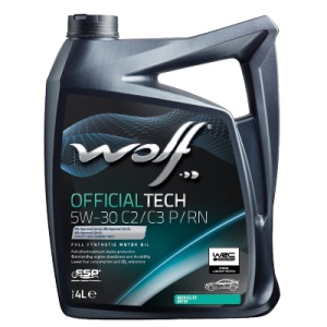 ULEI MOTOR WOLF OFFICIALTECH 5W30 C2/C3 P/RN 4L