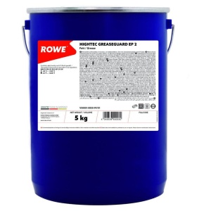 VASELINA ROWE HIGHTEC GREASEGUARD EP2 5KG