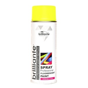 Vopsea Spray Fluorescenta Galben 400ml BRILLIANTE
