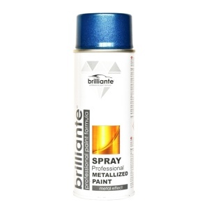 Vopsea Spray Metalizata Albastru 400ml BRILLIANTE