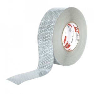 BANDA REFLECTORIZANTA REFLEXITE ORAFOL ALB 50MMX50M ECE 104 - Img 1