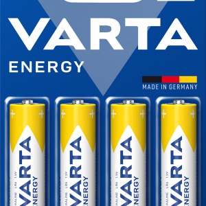 Baterie Varta Energy AA 1.5V LR06 • Set 4 buc