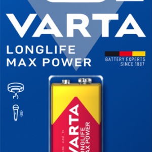 Baterie Varta LongLife Max Power 9V - 6LR61 - 1 buc