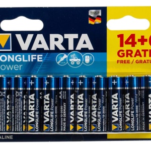 Baterie Varta LongLife Power AA Blister 20 (14+6)
