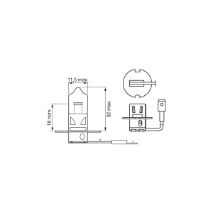 BEC 24V H3 70W TRUCKLIGHT BOSCH - Img 3