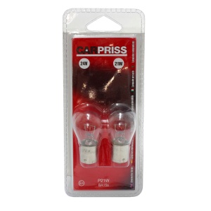 Bec Carpriss P21W 24V 21W BA15s Set 2 buc