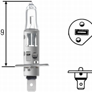 Bec Hella H1 12V 55W P14.5s