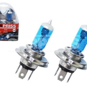 Bec imitatie xenon 30% H4 12V 60/ 55W P43t Set 2 buc