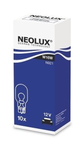 Bec Neolux W16W 12V 16W W2.1X9.5D
