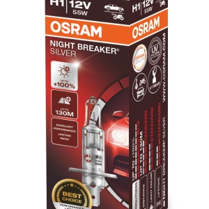 Bec Osram Night Breaker Silver H1 12V 55W P14,5s