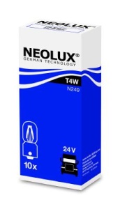 BEC POZITIE 24V T4W SET 10 BUC NEOLUX - Img 2