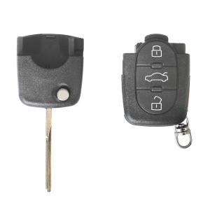 CARCASA CHEIE CONTACT PENTRU AUDI A3 / A6 / A8, 3+1 BUTOANE, CU CHEIE - Img 3