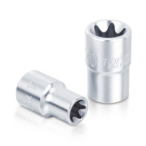 Cheie tubulara 1/2 Dr. x E24 L=38mm TOPTUL
