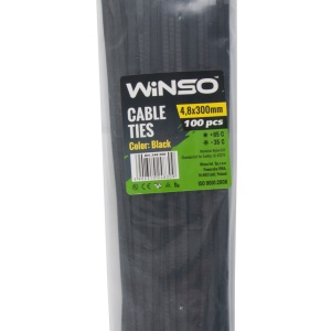 Coliere plastic 4,8x300 Negru - Set 100 buc