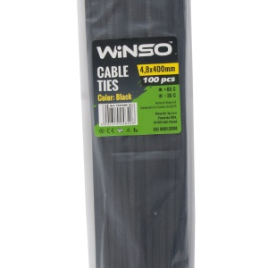 Coliere plastic 4,8x400 Negru - Set 100 buc