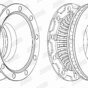 Disc frana spate stg/dr Jurid