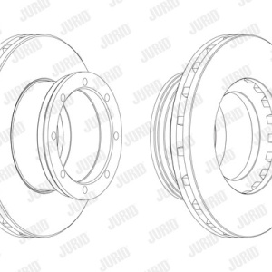 Disc frana spate stg/dr Jurid