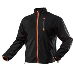 Hanorac din fleece polar, negru, mărimea XL/56
