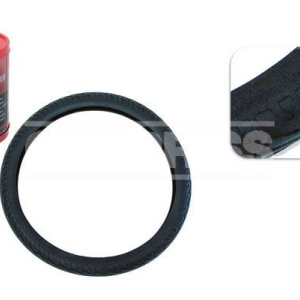 Husa Volan Silicon Negru 37-45 CM Model TIRE