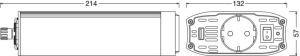 INVERTOR DE TENSIUNE 12V 500W CU IESIRE USB OSRAM - Img 2