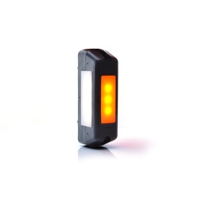 LAMPA GABARIT LED 1080/I W140, 12V-24V, POZITIE ALB / ROSU / PORTOCALIU WAS - Img 5