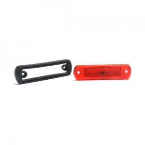 LAMPA GABARIT LED 1339 W189, 12V-24V, POZITIE ROSU WAS - Img 4