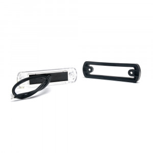 LAMPA GABARIT LED 1340 W189, 12V-24V, POZITIE ALB WAS - Img 2
