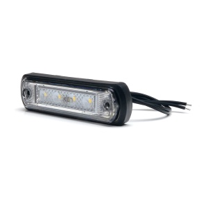 LAMPA GABARIT LED 1340 W189, 12V-24V, POZITIE ALB WAS - Img 6