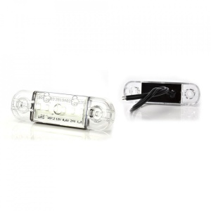 LAMPA GABARIT LED 713 W97.2, 12V-24V, POZITIE ALB WAS