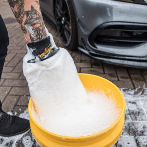 LAVETA ABSORBANT, 20 x 25 CM, ULTRA PLUSH WASH MITT - MEGUIARS. - Img 2
